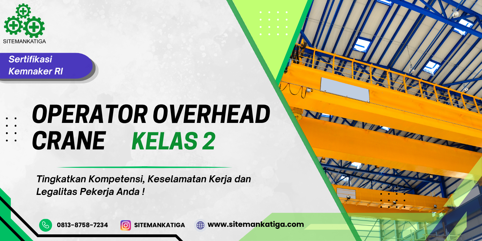 Operator Overhead Crane Kelas 2