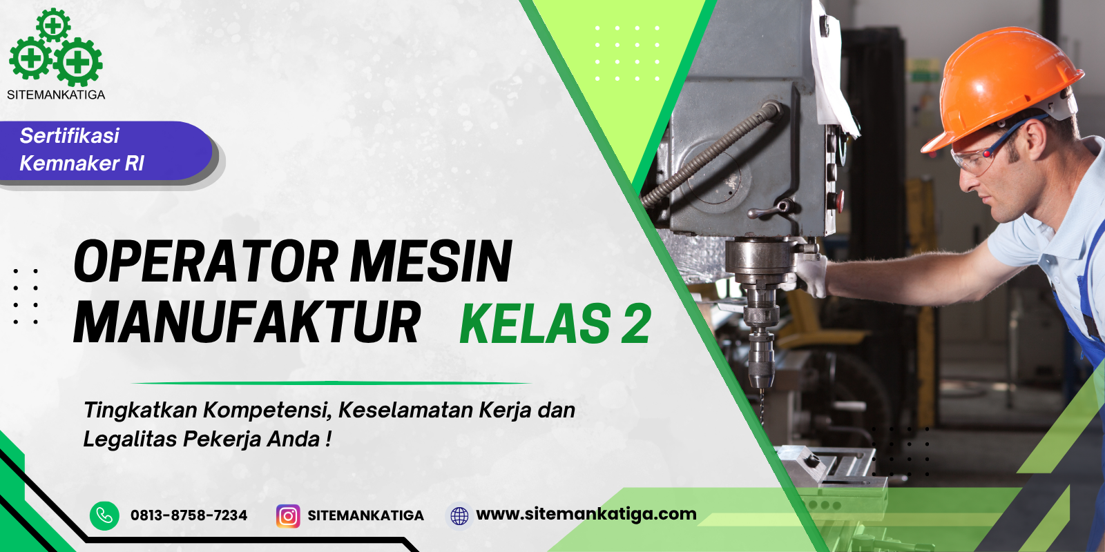 OPERATOR MESIN MANUFAKTUR