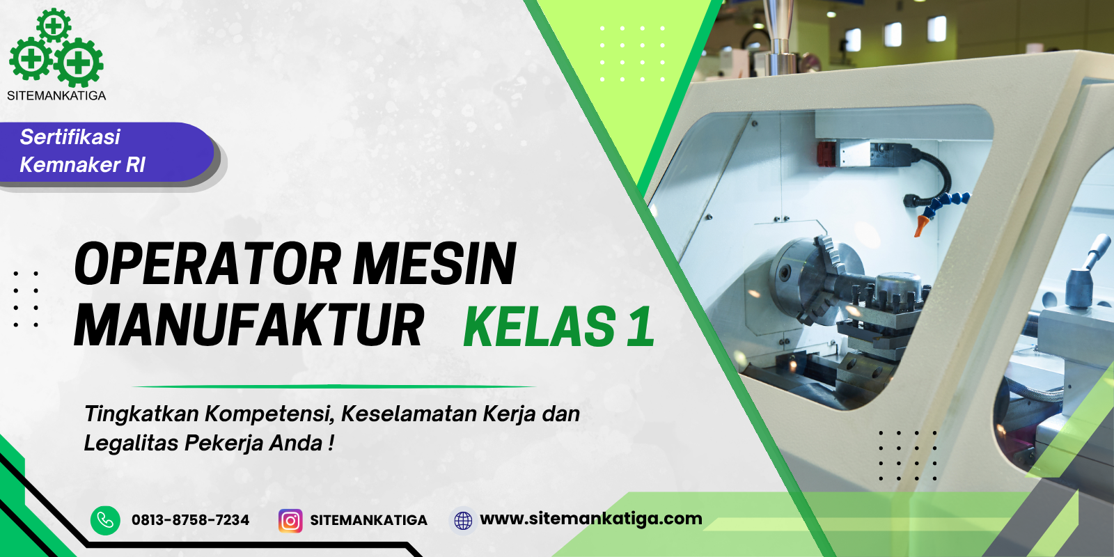 OPERATOR MESIN MANUFAKTUR