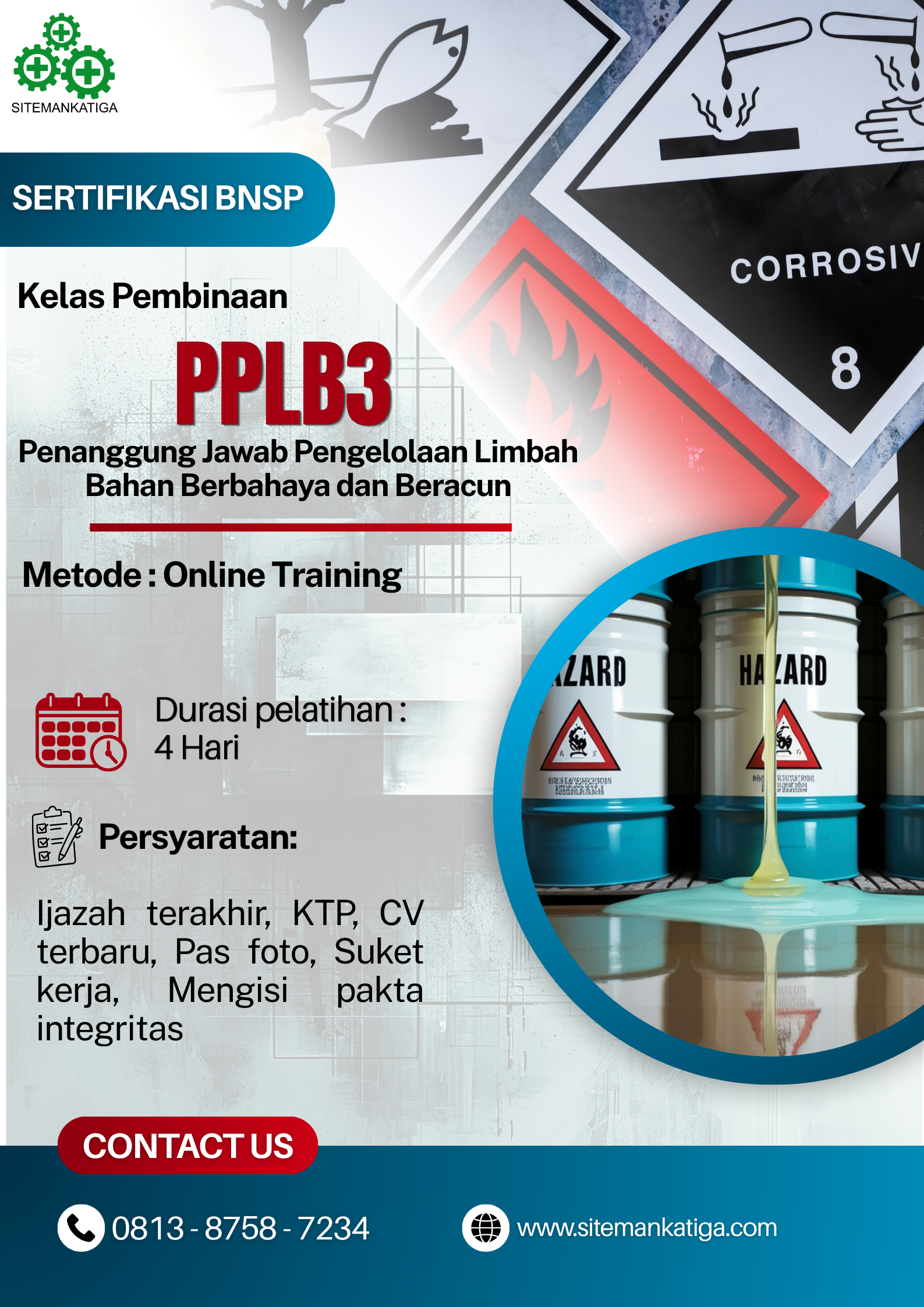 freetraining, healthsafetyenvironment, health, k3, safetyculture, hse, safetytraining, safetyfirst, safetyatwork, safetyawareness, safetyday, safetytips, safetymanagement, safetyofficer, bnsp, sertifikasi, workplacehealthandsafety, K3indonesia, PPLB3, limbah